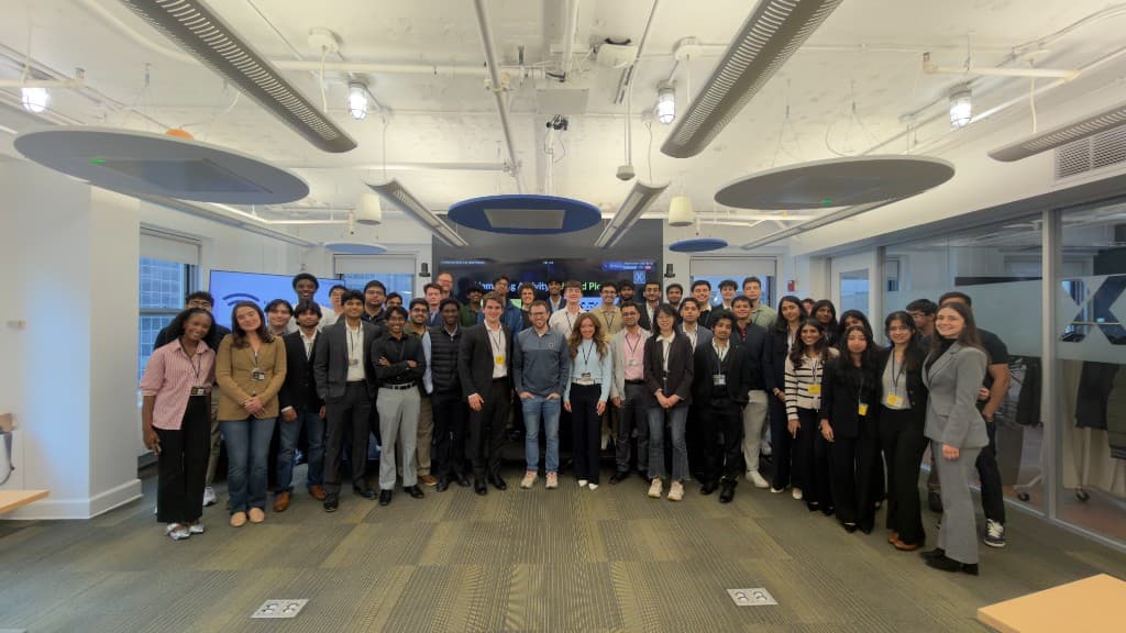 The full BoilerLaunch cohort in a group photo